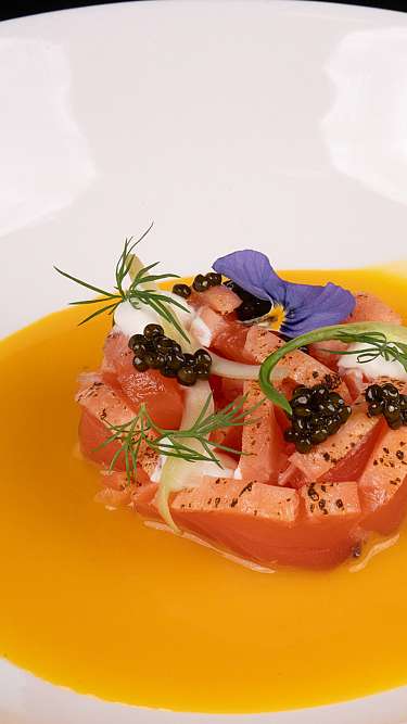 La Baia - Creazione con salmone